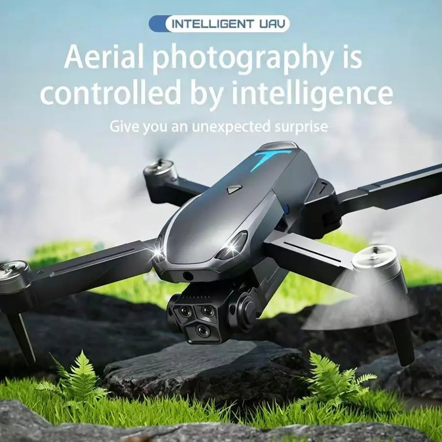 2026 C13S Pro Drone – 4K EIS Camera, GPS & 5G Wifi FPV, Brushless Motor, Optical Flow Hover, Smart Obstacle Avoidance, Auto Return, 360° Stunt Roll, Dual Batteries Included