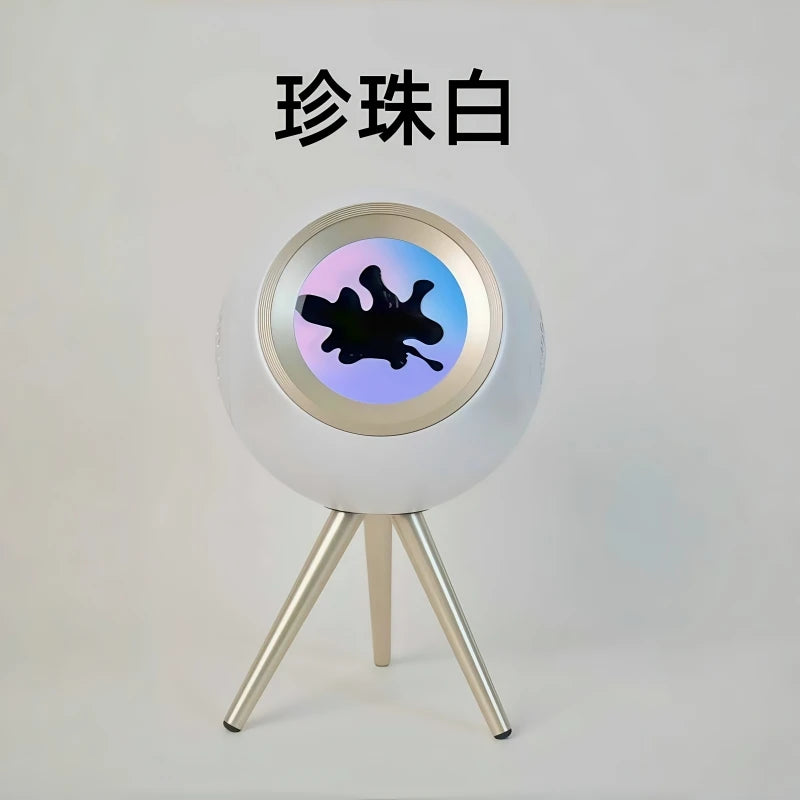 Venom Bluetooth Speaker,Magnetic Fluid Pickup Light,Decompression Creative Table,Men'S and Women'S Gift,High Soun