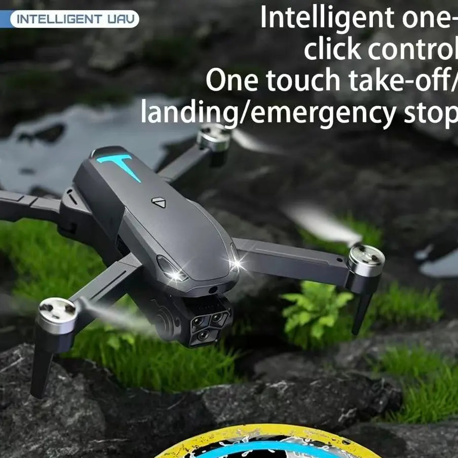 2026 C13S Pro Drone – 4K EIS Camera, GPS & 5G Wifi FPV, Brushless Motor, Optical Flow Hover, Smart Obstacle Avoidance, Auto Return, 360° Stunt Roll, Dual Batteries Included